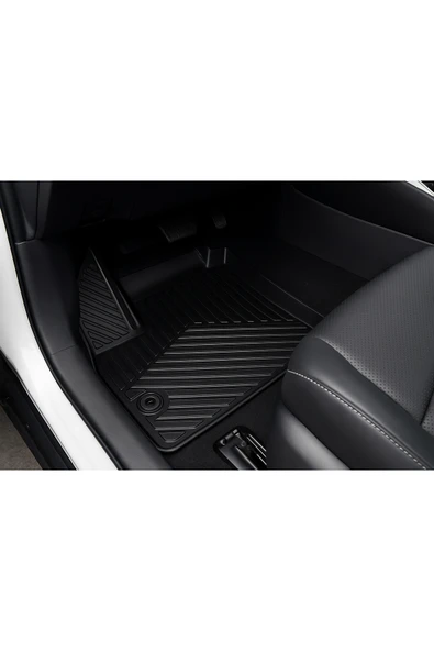 Black Gold Toyota Corolla Cross Hybrid 2022+ 3D Havuzlu Oto Paspas Premium - Resim 2