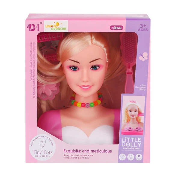 BM3319-1B Little Dolly Model Bebek Yüzü - Limon Oyuncak ürün görseli