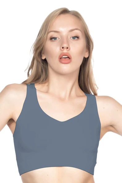 ANTRASİT MI Emay 4001 Soft Sporcu Büstiyer ürün görseli 1