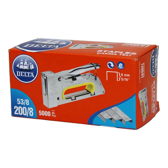 VENDA 200/8M MOBİLYA ÇAKMA ZIMBA TELİ 5000 PARÇA (5284) - Resim 2