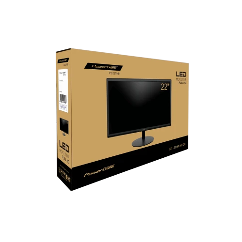 POWERGATE PG22TNB, 22", 5ms, 75Hz, Full HD, D-Sub, HDMI, TN LED Monitör - Resim 5