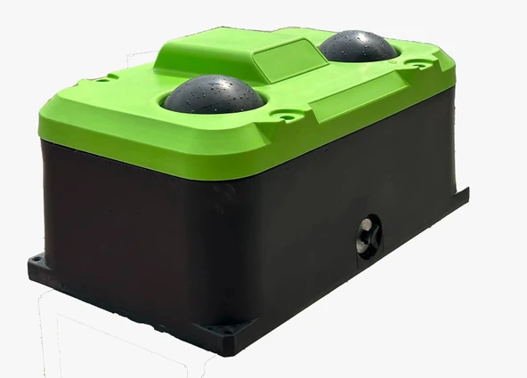 Çift Toplu Donmaz Suluk Mavi - Resim 2