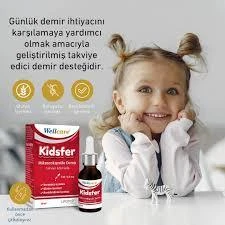 Wellcare Kidsfer Mikroenkapsüle Demir Takviye Edici Gıda 30 ml - Resim 4