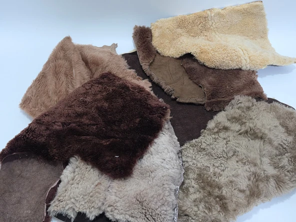 Çok Amaçlı Hakiki Deri Parça 1 Kg (Karışık) - Resim 5