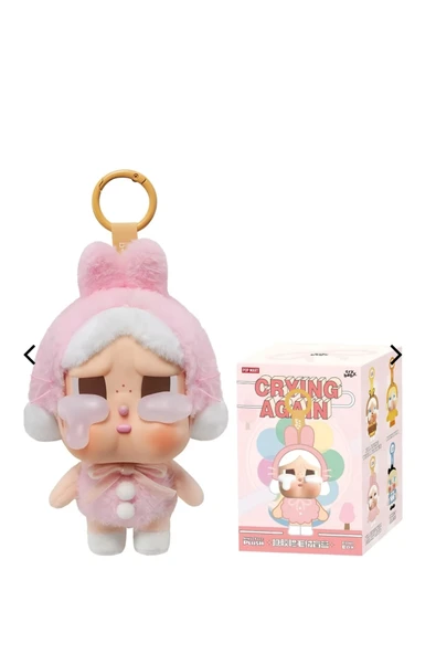 Pop Mart Crying Again Cry Baby Çanta Charmı Aksesuar-1Adet Anahtarlık Peluş-labubu - 3