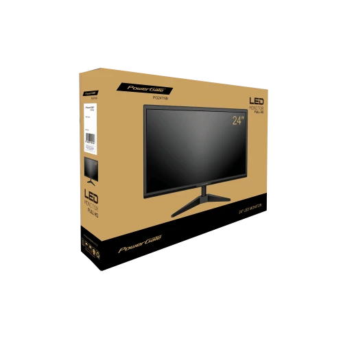 POWERGATE PG24TNB, 24", 5ms, 75Hz, Full HD, D-Sub, HDMI, TN LED Monitör - Resim 5