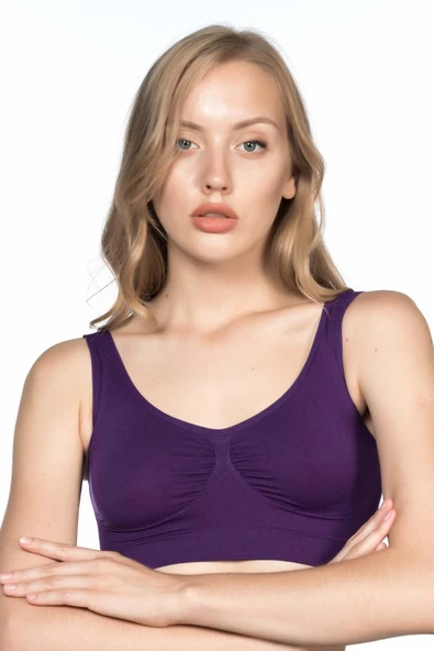 MOR MI Emay 4005 Soft Kalın Askı Büstiyer ürün görseli 1