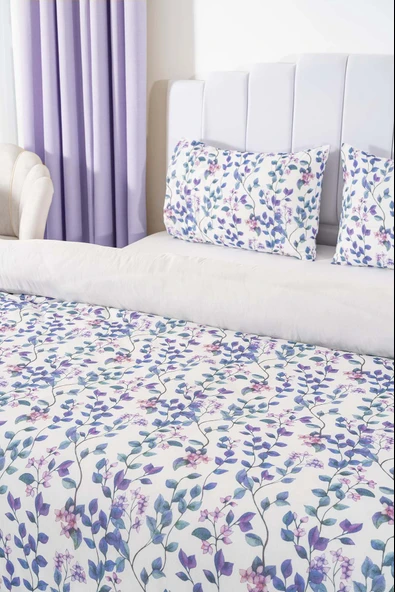 Sardunya Çift Kişilik Nevresim Takımı Pamuklu - Resim 4