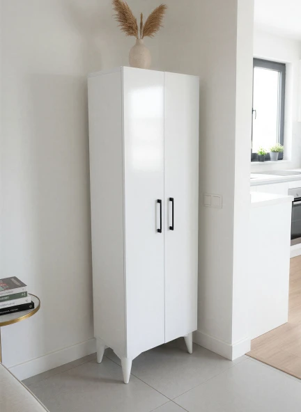 ARUAT 6 Raf'lı Mutfak & Banyo Çok Amaçlı Kulanılabilen Kapaklı Dolap