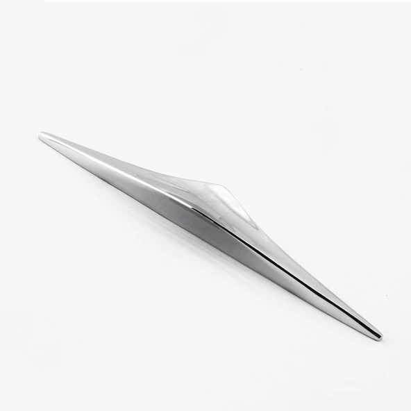 Mobilya Çekmece Mutfak Dolabı Dolap Kulpları Kulbu Kulpu Krom Renk Metal Kulp 96 mm - 9.6 cm - 4