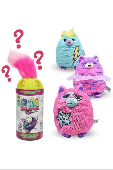 Sekk O Misfiten Sürpriz Sesli Oyuncak Yeni Model Peluş Oyuncak Sesli Miyavlayan (müzikli Model ) - 3