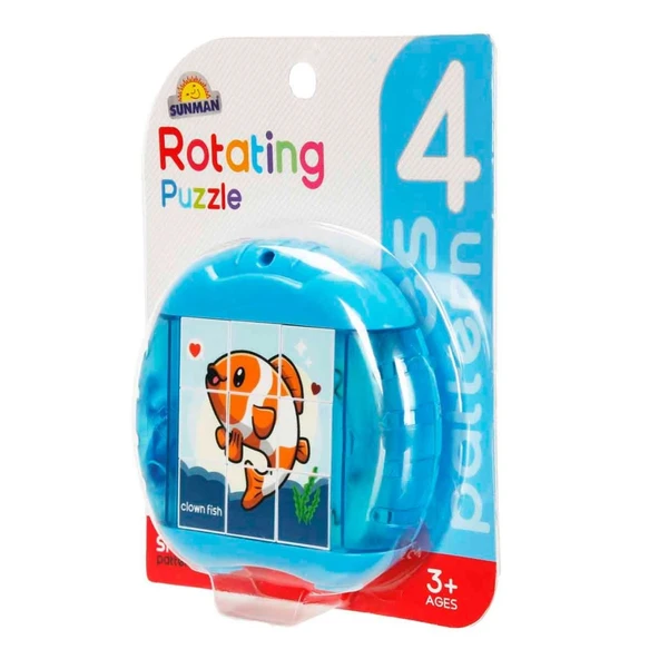 4836 NessiWorld-YFN-DÖNEN PUZZLE BALIK TEMALI - Resim 5