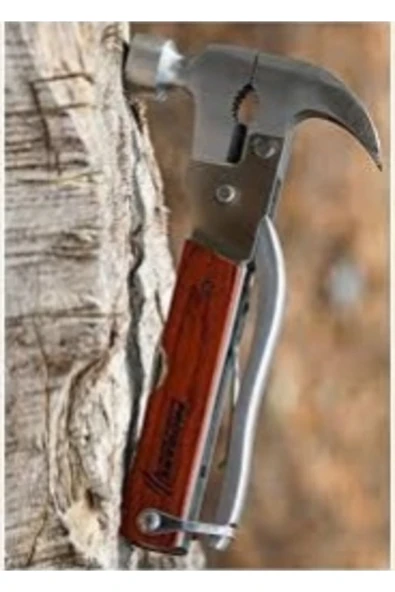 VAS.QUE Çekiçli Çok Amaçlı Kampçı El Aleti - Resim 2