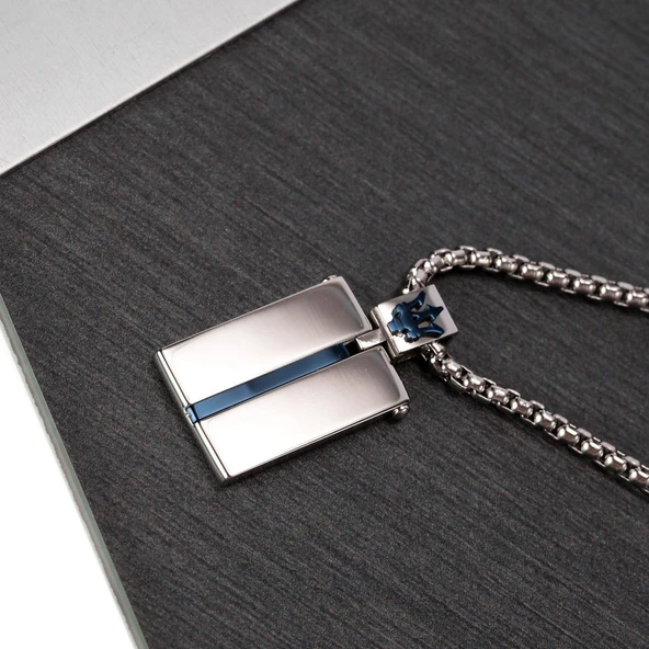 Maserati  JM121ATK07 Erkek Kolye - Resim 4