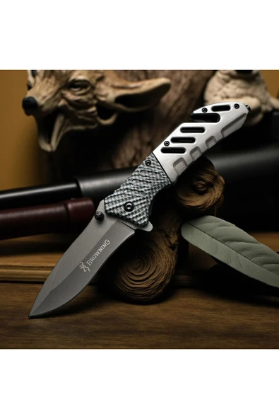 VAS.QUE Browning Carbon Çelik Çakı - Resim 2