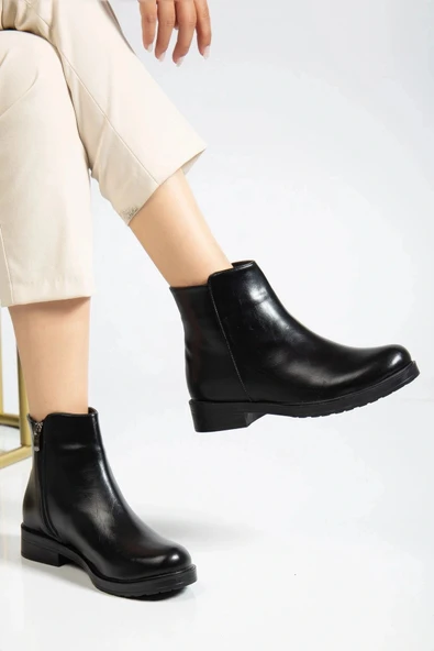 165-204 Siyah Yanki Günlük Kadın Bot ürün görseli 1