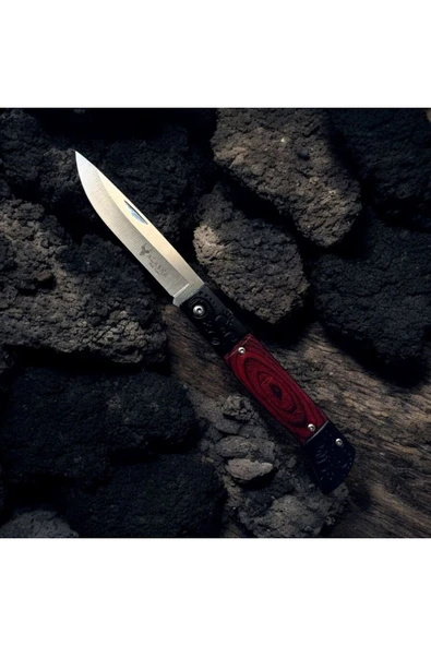 VAS.QUE Ahşap Kabze Çelik Çakı ürün görseli