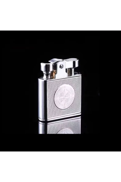 M Mazzanti Pusula Desenli Benzinli Çakmak - Resim 8