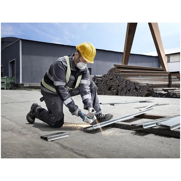 Bosch Professional GWS 18V-8 5 Ah Çift Akülü Taşlama Makinesi - Resim 5