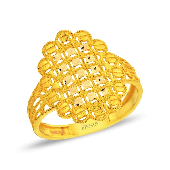 Altın Taşlı Yüzük