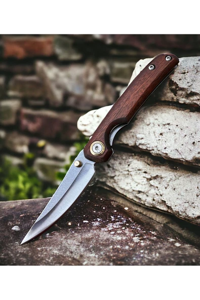 VAS.QUE Ceviz Kabze El Yapımı Cep  Çakısı ürün görseli