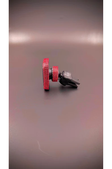 Taş Kaplamalı Mıknatıslı Araç İçi Telefon Tutucu Çift Kilit Sistemli - 3