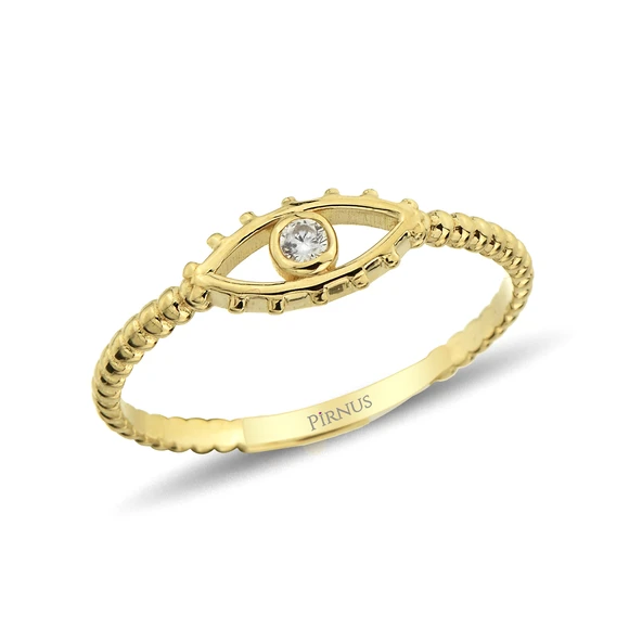 Altın Göz Eklem Yüzük