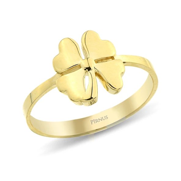 Altın Yonca Yüzük