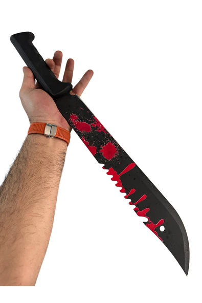 VAS.QUE Kırmızı Sallama Ormancı Bıçağı ürün görseli