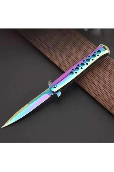 VAS.QUE Yunus Rainbow Çelik Çakı - Resim 2