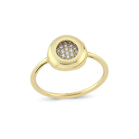 Altın Taşlı Yüzük