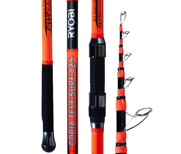 Ryobi Cobia 4.25m 100-300gr Teleskopik Surf Olta Kamışı ürün görseli