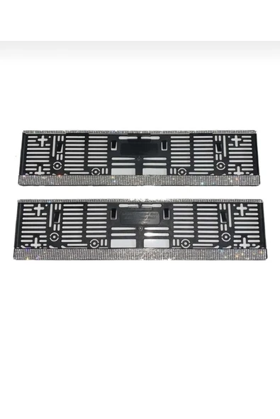 Kristal Taşlı Plakalık - 2