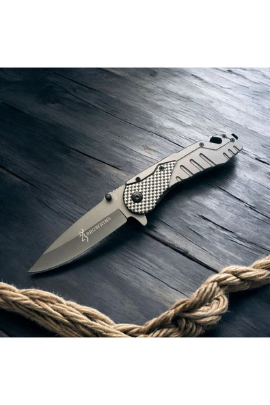 VAS.QUE Browning Carbon Çelik Çakı ürün görseli