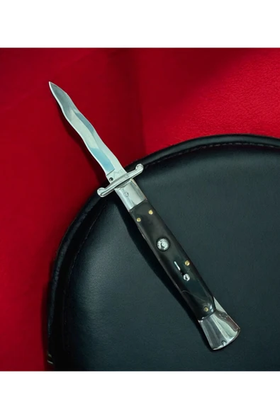 M Mazzanti Akc Swingard 25cm İtalyan Stilletto Çelik Çakı - Resim 2