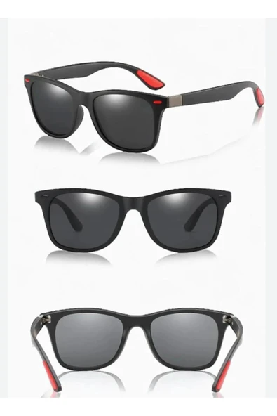 M Mazzanti Wayfarer Kırmızı lı Unisex Güneş Gözlüğü RB2140 - Resim 2