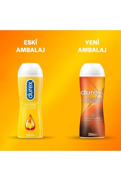 Durex Play Masaj 2 in 1 Sensual Jel 200 ml - Resim 3