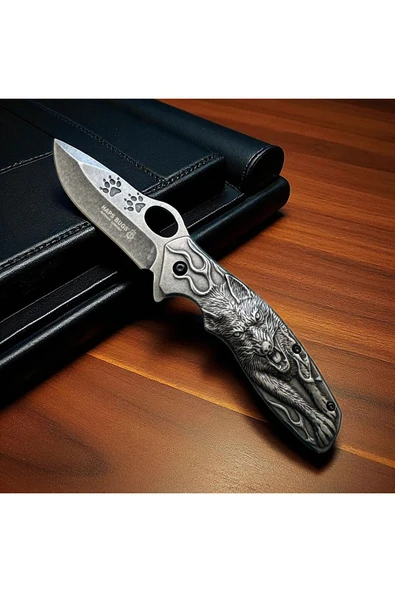 VAS.QUE Haps Bugs Kurt Kabartmalı Çakı - Resim 4