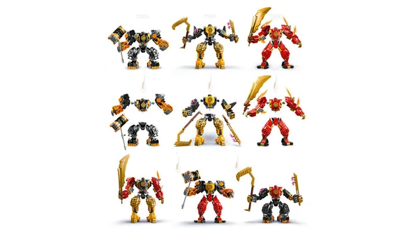 LEGO® NINJAGO® Arin'in Spinjitzu Savaş Robotu 71839 - Resim 4