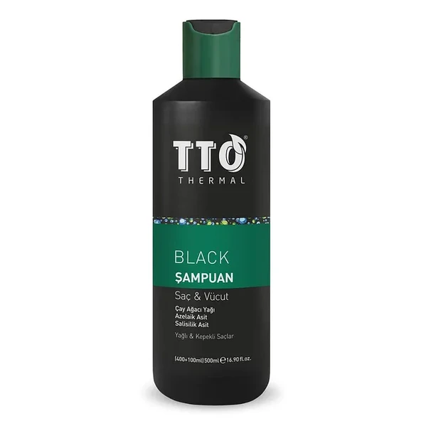 TTO Black Şampuan Saç ve Vücut 250 ml ürün görseli