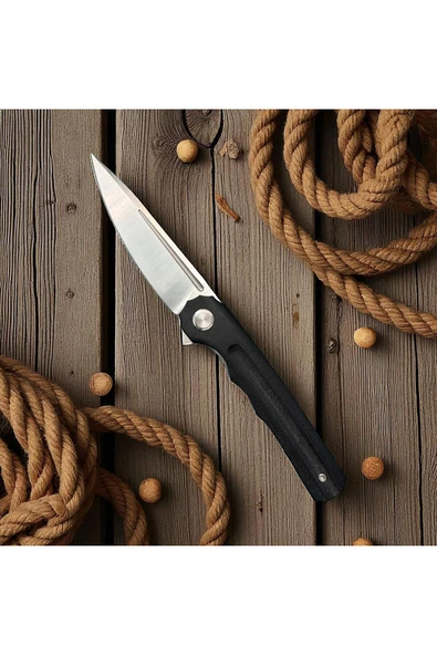 VAS.QUE Haps Bugs D2 Çelik Çakı - Resim 4