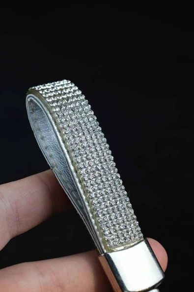 Gümüş Taşlı Işıl Işıl Parlayan Anahtarlık Ve Aksesuar - 2