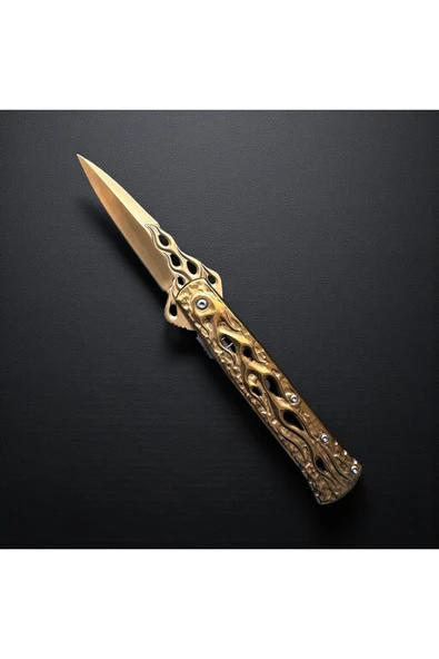 VAS.QUE Haps Bugs Gold Çelik Çakı - Resim 4