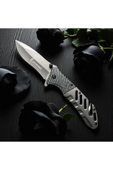 VAS.QUE Browning Carbon Çelik Çakı - Resim 4