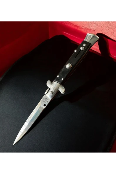 M Mazzanti İtalyan Stilletto Ramiz Dayı Çakısı - Resim 3