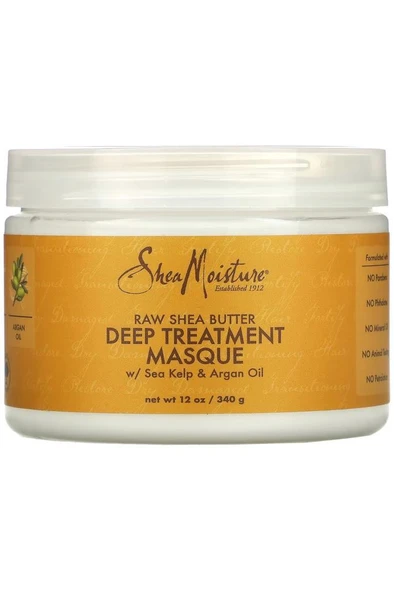 Shea Moisture Ham Shea Yağı Derin Nemlendirici Saç Maskesi 340GR