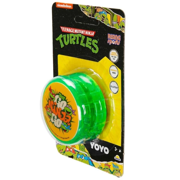 5353 NessiWorld-RST-RSP-YOY N TURTLES 6CM YŞL IŞIKLI KRTL NINJ - Resim 2