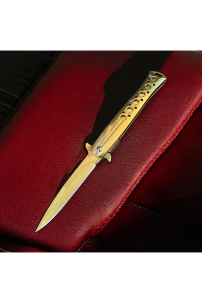 VAS.QUE Gold Yunus Çelik Çakı - Resim 2