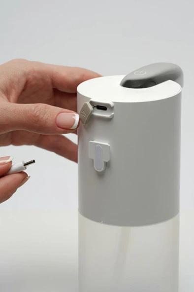 VAYOMY Otomatik Sensörlü Şarjlı Sıvı Sabunluk - Resim 4