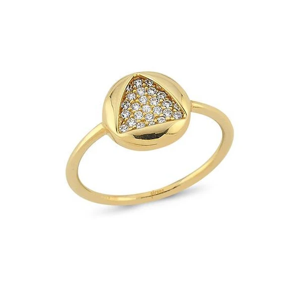 Altın Taşlı Yüzük ürün görseli